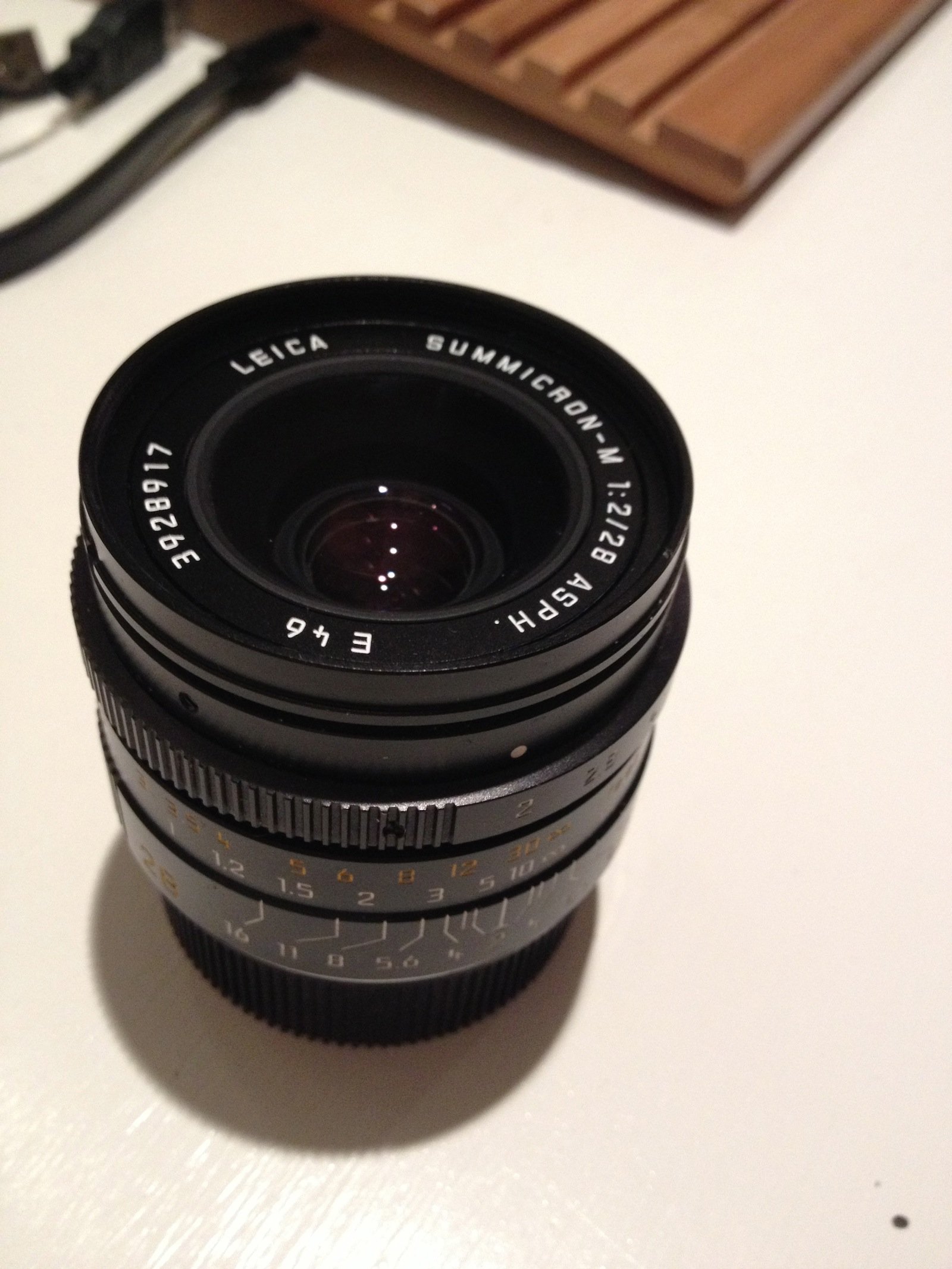 Amazon | Leica Summicron-M 28mm f/2 - Objetivo (9/6、1:22、LEICA